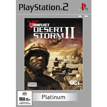 Gotham Games Conflict Desert Storm 2 Platinum Refurbished PS2 Playstation 2 Game